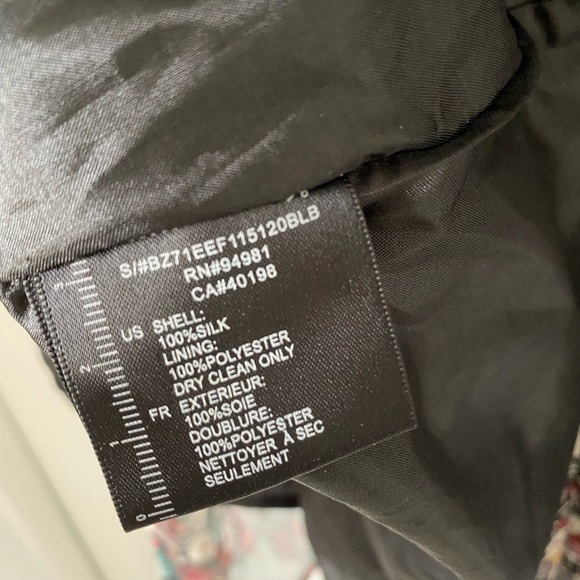 Twelve by Twelve Silk Bandeau Illusion Peplum Top - Picture 5 of 5